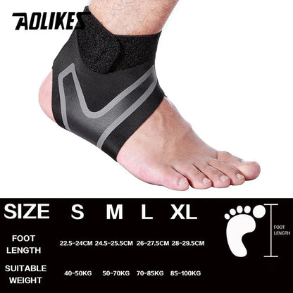 AOLIKES Ankle Support Brace: Elasticity Free Adjustment Protection for your foot!