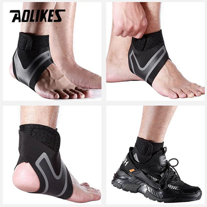 AOLIKES Ankle Support Brace: Elasticity Free Adjustment Protection for your foot!