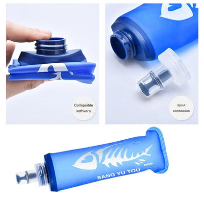 Foldable Water Bag - Portable Ultralight TPU Soft Flask