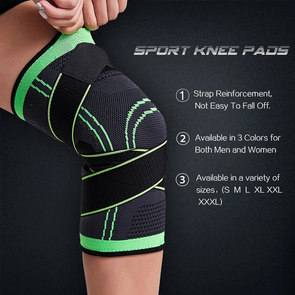 Elevate Your Fitness Game with WorthWhile Sport Kneepad – Pressurized Elastic Knee Support