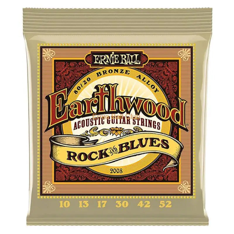 Ernie Ball Acoustic Guitar Strings Set Earthwood Bronze