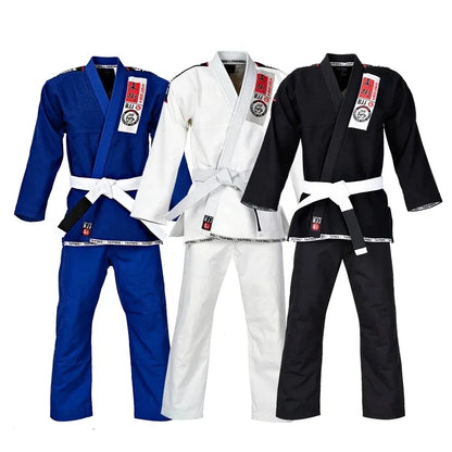 Brazilian Jiu Jitsu Gi - BJJ Kimono Blue 450 Grams MMA Uniform, Preshrunk Grappling Gis For Men and Women