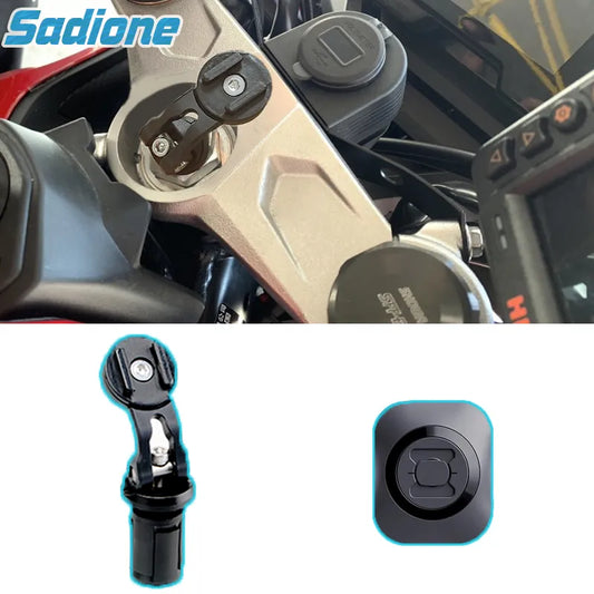 Sadione Motorcycle Phone Holder for Motorcycles - Honda CBR650R CBR650F CB650R Kawasaki Ninja 400 Ducati RSV4 V4