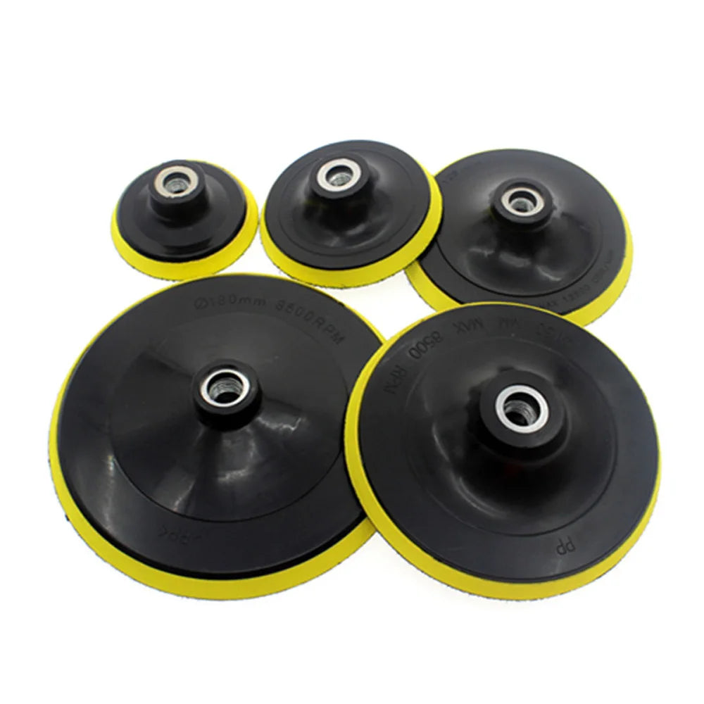 Flocking Sanding Disc Set - Perfect for Car Paint Care and Polishing