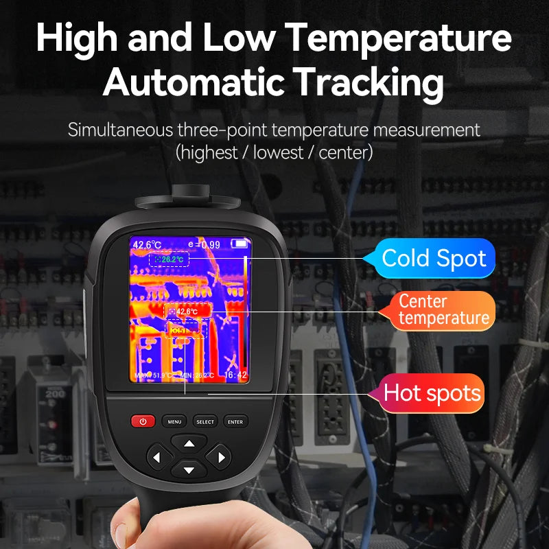 A-BF Handheld Infrared Thermal Imaging Camera - Your Ultimate Diagnostic Companion - RX-500 HD Digital Display