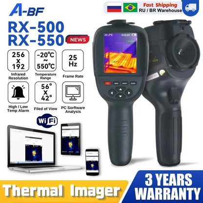 A-BF Handheld Infrared Thermal Imaging Camera - Your Ultimate Diagnostic Companion - RX-500 HD Digital Display