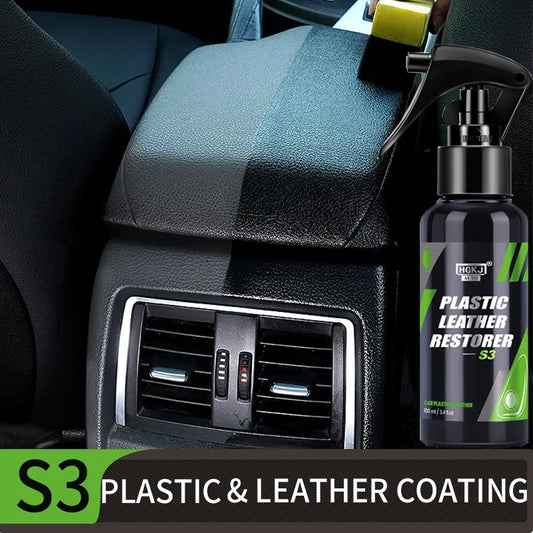 Experience the Ultimate Interior Restoration with HGKJ S3 Interior Detailer!