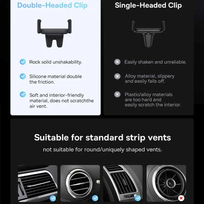 Baseus Car Phone Holder - Air Outlet Car Mount