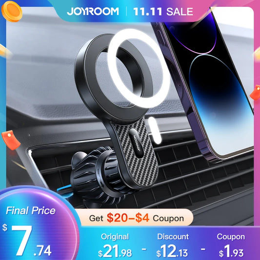 Joyroom Magnetic Car Phone Holder - Universal Air Vent Mount