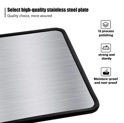 Kitchen Anti Oil Splatter Shield Guard, Anti-Splash Block, 2-Sided Stainless Steel Splatter Heat Insulation Oil Gas Stove Baffle