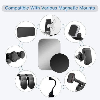 Thin Metal Plate Disk for Magnetic Car Phone Holder - Iron Sheet Sticker Disk