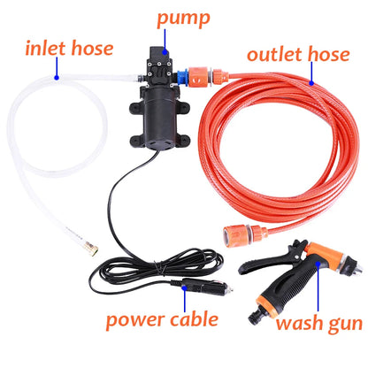 EAFC 12V Car Washer Gun Pump: High-Pressure Cleaning for Your Vehicle