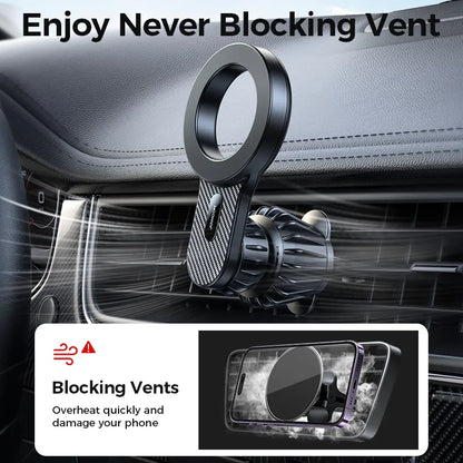 Joyroom Magnetic Car Phone Holder - Universal Air Vent Mount